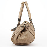 Chloe Champagne Gold Leather Paddington Shoulder Bag