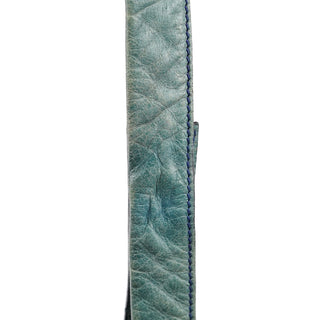 Chloé Chloé Navy Turquoise Leather Bay Crossbody Bag