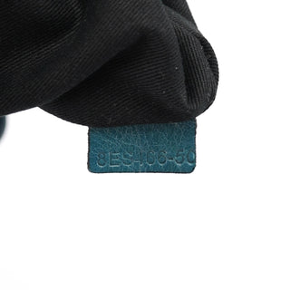 Chloé Chloé Navy Turquoise Leather Bay Crossbody Bag