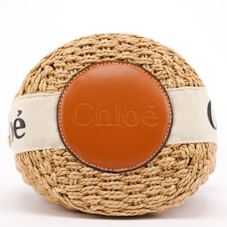Chloé Chloé x Miuko Raffia Shoulder Bag