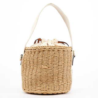 Chloé Chloé x Miuko Raffia Shoulder Bag