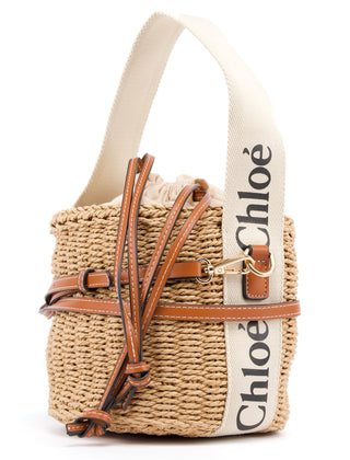 Chloé Chloé x Miuko Raffia Shoulder Bag