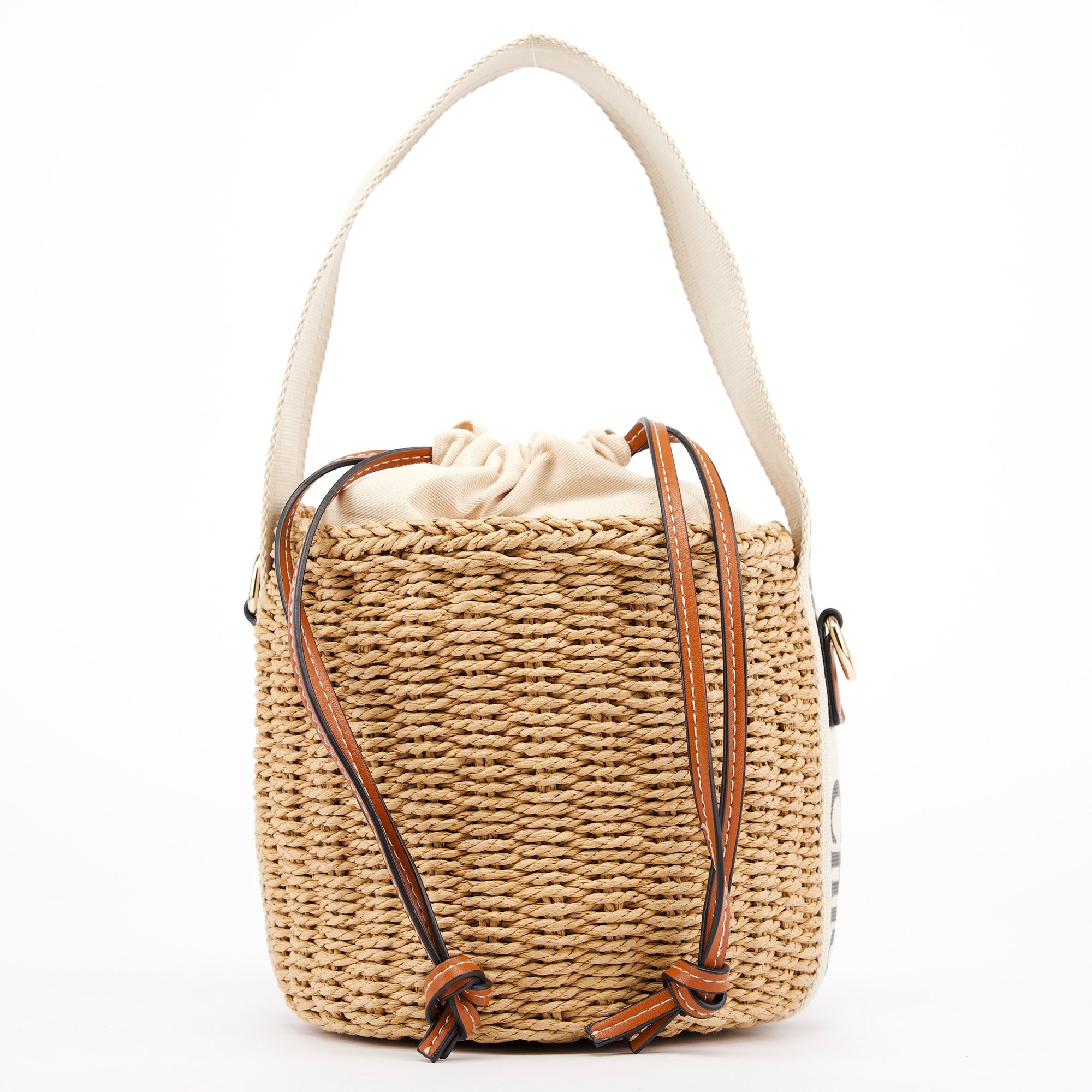 Chloé Chloé x Miuko Raffia Shoulder Bag