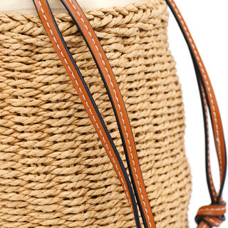Chloé Chloé x Miuko Raffia Shoulder Bag