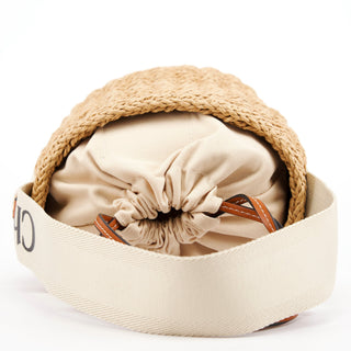 Chloé Chloé x Miuko Raffia Shoulder Bag