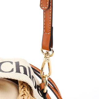 Chloé Chloé x Miuko Raffia Shoulder Bag