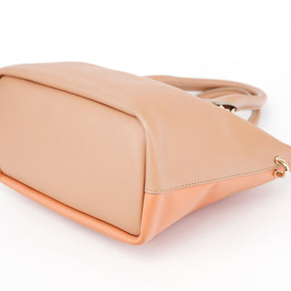 Chloé Coral Pink Leather Baily 2-Way Bag