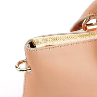 Chloé Coral Pink Leather Baily 2-Way Bag