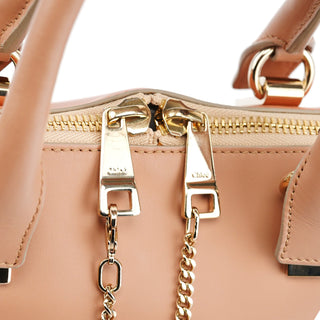 Chloé Coral Pink Leather Baily 2-Way Bag