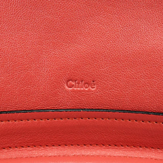 Chloe Coral Pink Leather Paraty 2-Way Bag
