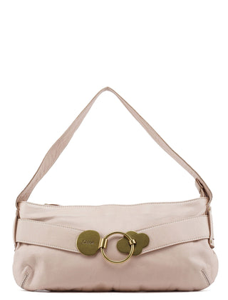 Chloé Cream Calfskin Mini Hobo Bag