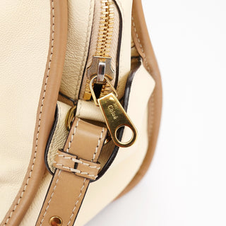 Chloé Cream Leather 2-Way Tote Bag