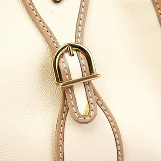 Chloé Cream Leather 2-Way Tote Bag