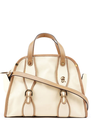 Chloé Cream Leather 2-Way Tote Bag