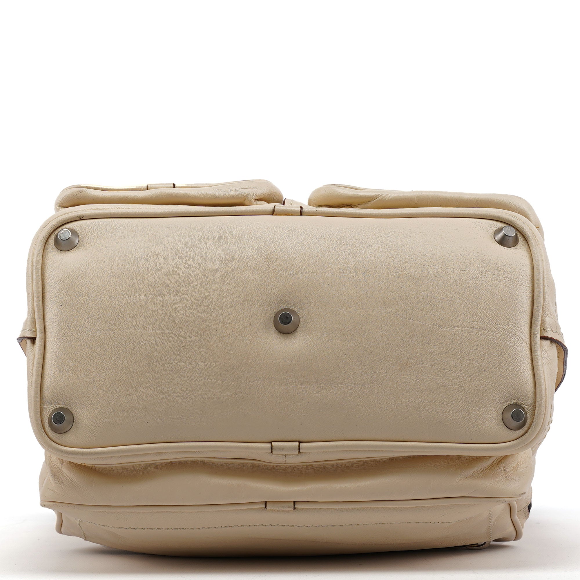 Chloé Cream Leather Betty Tote Bag