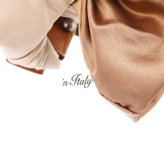 Chloé Cream Leather Embroidered Embwellished Hobo Bag