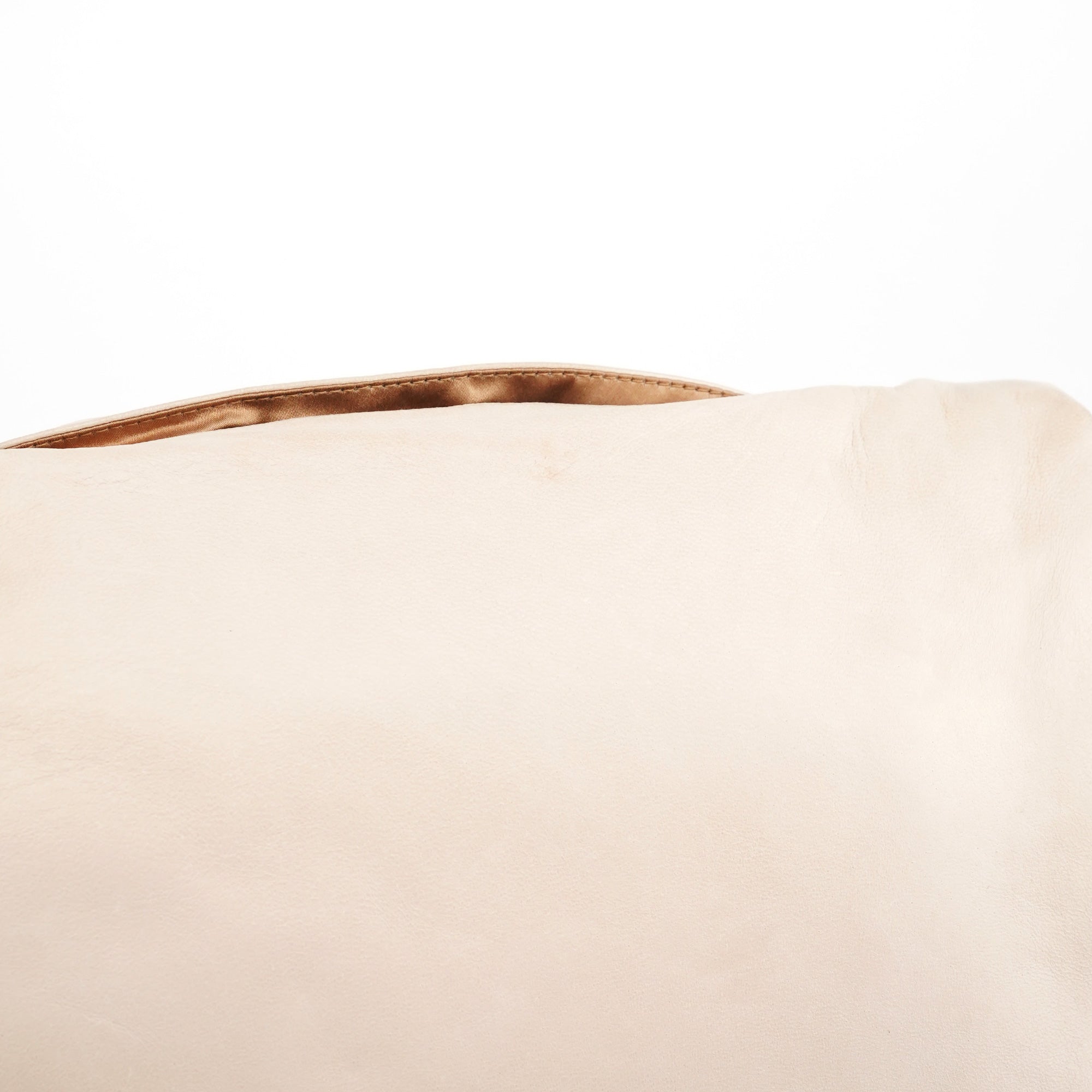 Chloé Cream Leather Embroidered Embwellished Hobo Bag