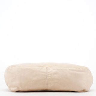 Chloé Cream Leather Embroidered Embwellished Hobo Bag