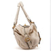 Chloe Cream Leather Paddington Pocket Shoulder Bag