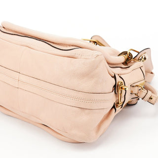 Chloe Cream Leather Paraty 2-Way Bag
