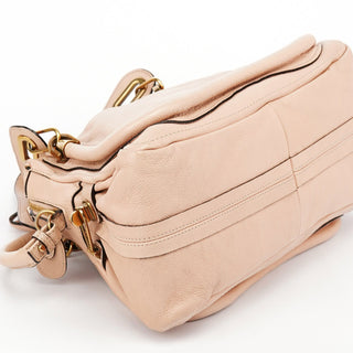 Chloe Cream Leather Paraty 2-Way Bag