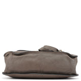Chloe Dark Grey Leather Marcie Tote Bag