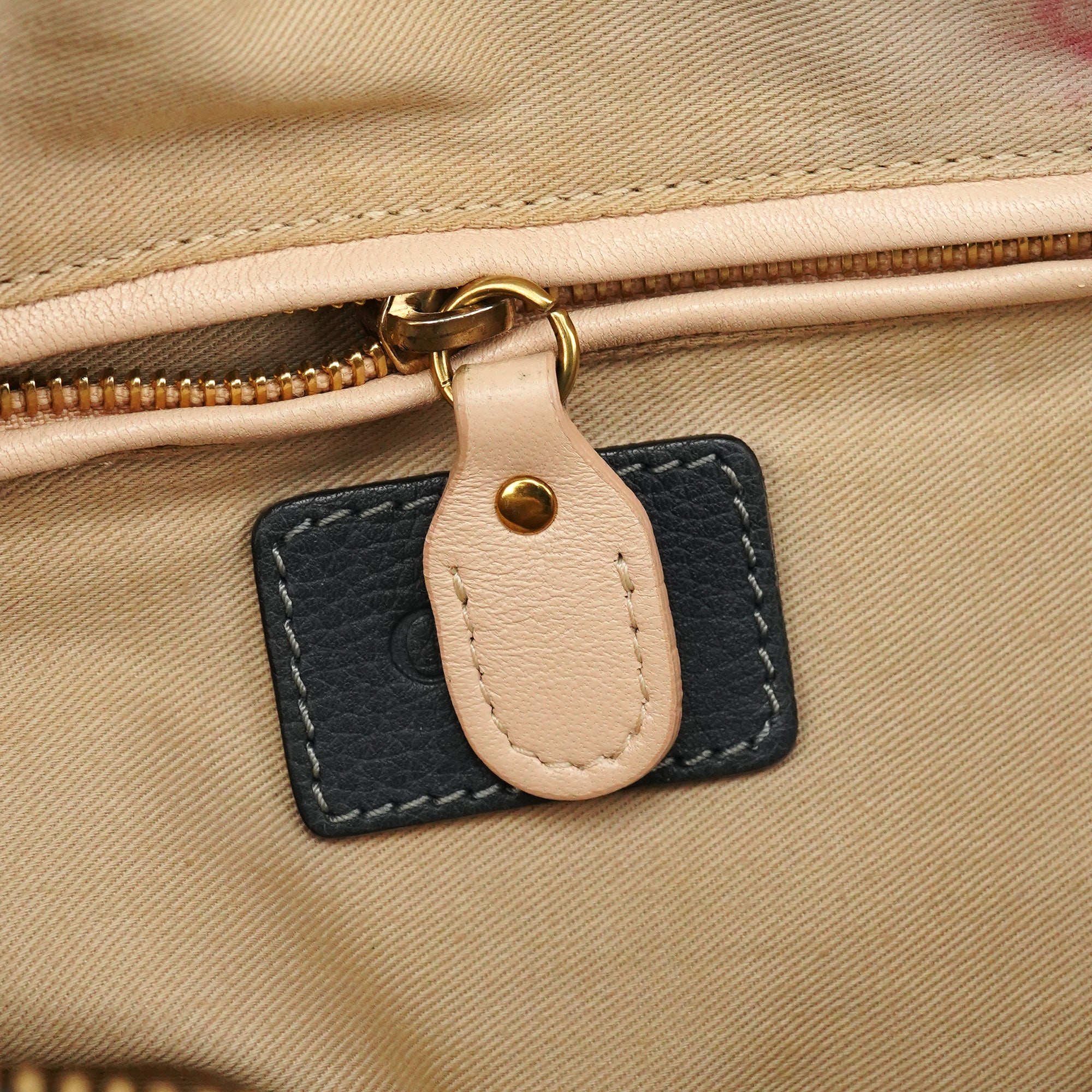 Chloé Borsa Paraty in pelle grigio scuro