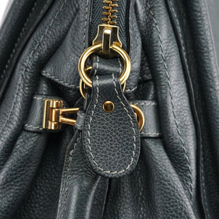 Chloe Dark Grey Leather Paraty 2-Way Bag