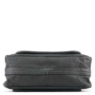 Chloe Dark Grey Leather Paraty 2-Way Bag