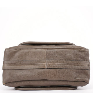 Chloé Dark Grey Leather Paraty 2-Way Shoulder Bag