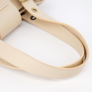 Chloe Ecru Leather C Tote Bag