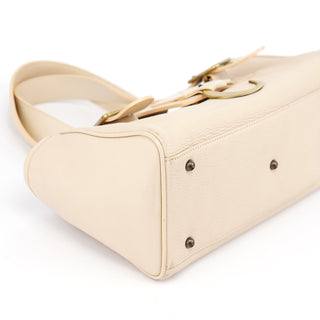 Chloe Ecru Leather C Tote Bag