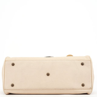 Chloe Ecru Leather C Tote Bag