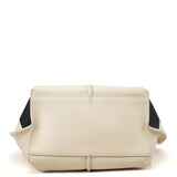 Chloé Ecru Leather Horse Appliqué Tote Bag