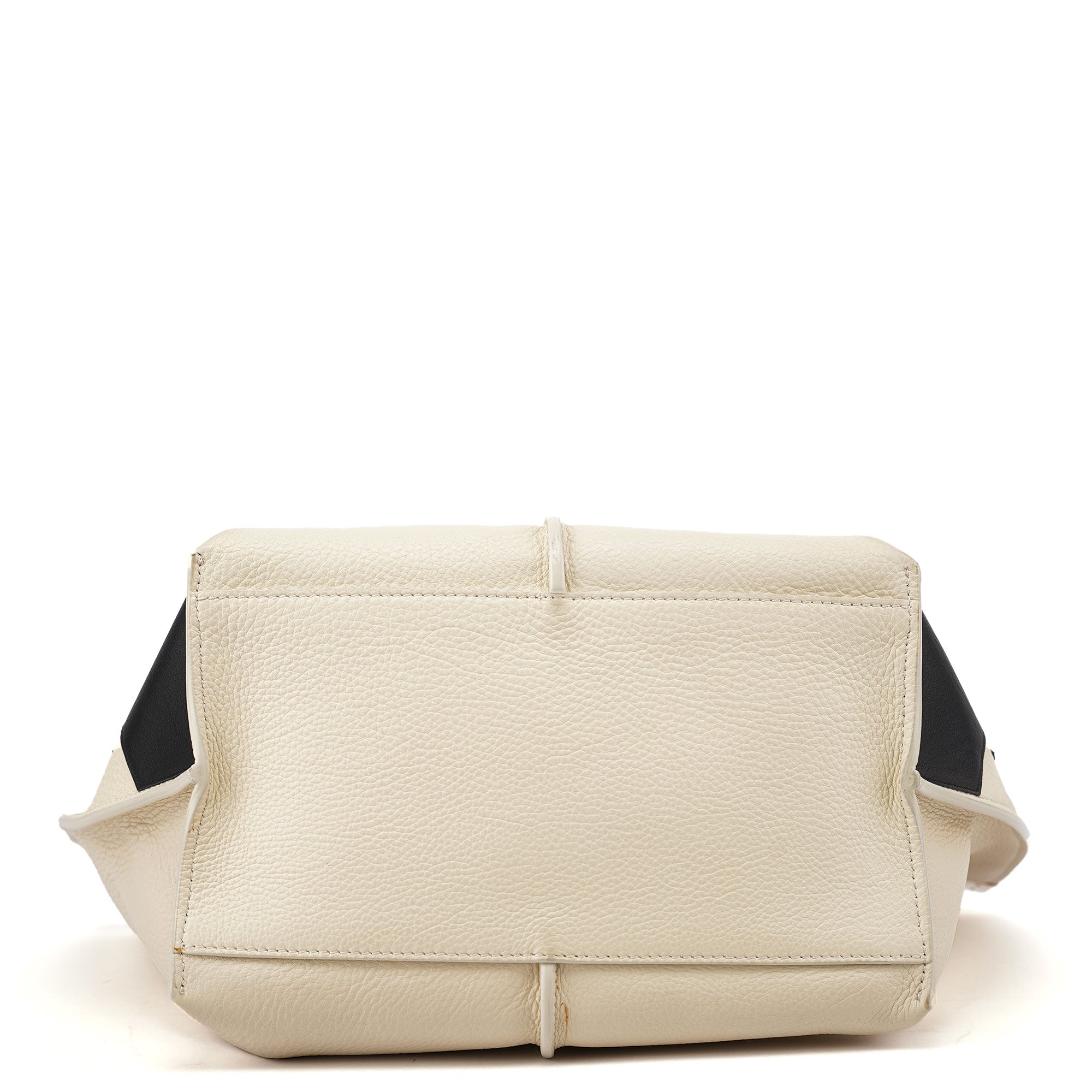 Chloé Ecru Leather Horse Appliqué Tote Bag