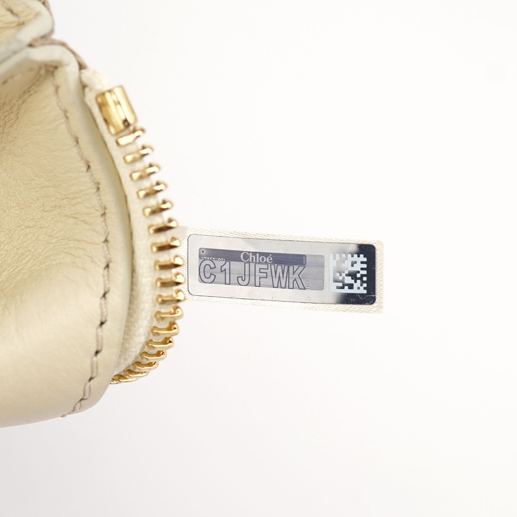 Chloé Ecru Leather Horse Appliqué Tote Bag