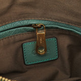 Chloe Emerald Green Leather Marcie 2-Way Bag