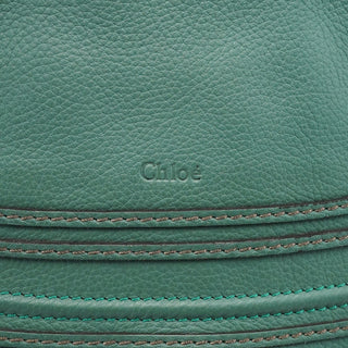 Chloe Emerald Green Leather Marcie 2-Way Bag