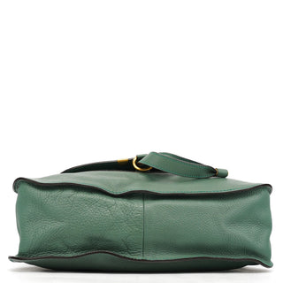 Chloe Emerald Green Leather Marcie 2-Way Bag
