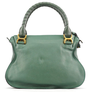 Chloe Emerald Green Leather Marcie 2-Way Bag