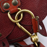 Chloé Fall 2005 Burgundy Leather Satchel Bag