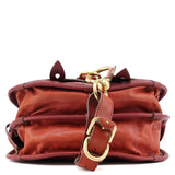 Chloé Fall 2005 Burgundy Leather Satchel Bag