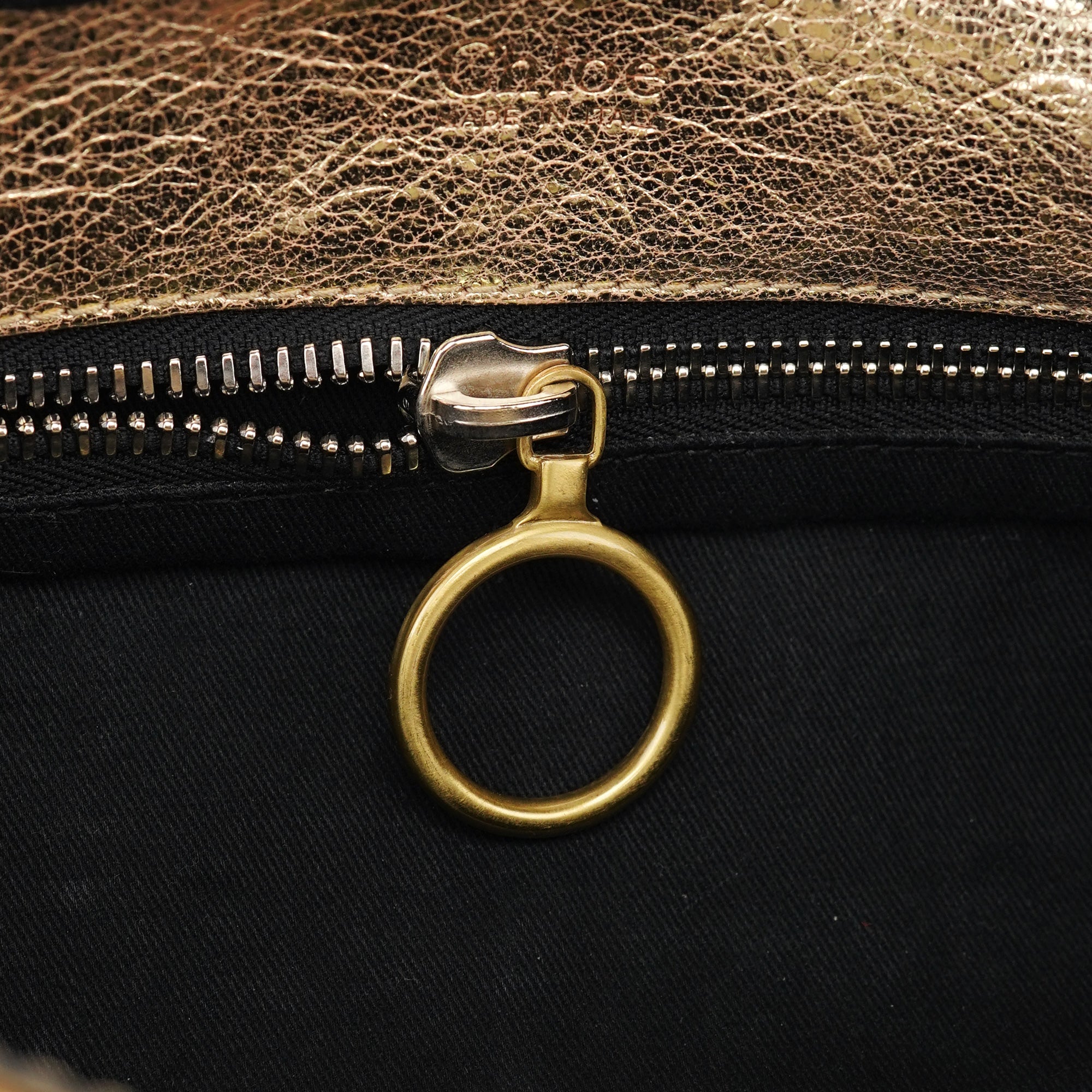 Chloé Gold Lambskin Betty Tote Bag