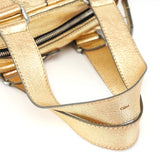 Chloé Gold Lambskin Betty Tote Bag