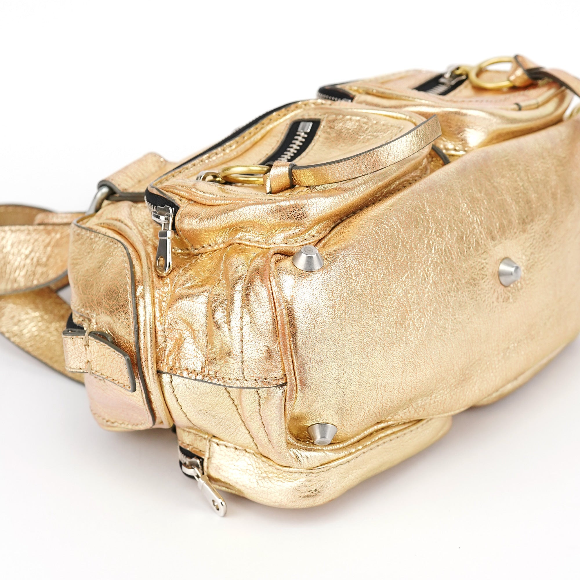 Chloé Gold Lambskin Betty Tote Bag