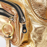 Chloé Gold Lambskin Betty Tote Bag