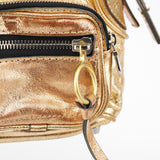 Chloé Gold Lambskin Betty Tote Bag