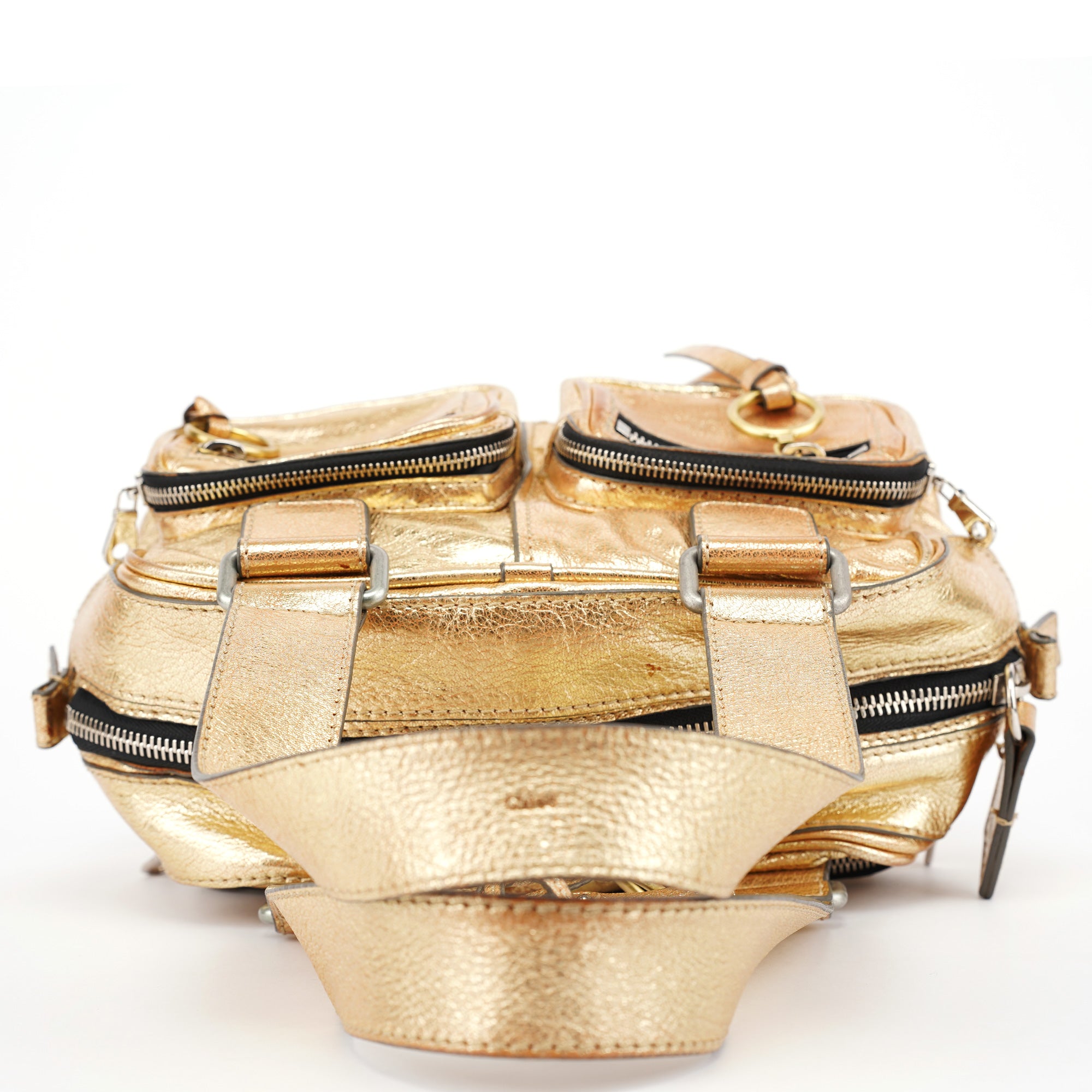 Chloé Gold Lambskin Betty Tote Bag