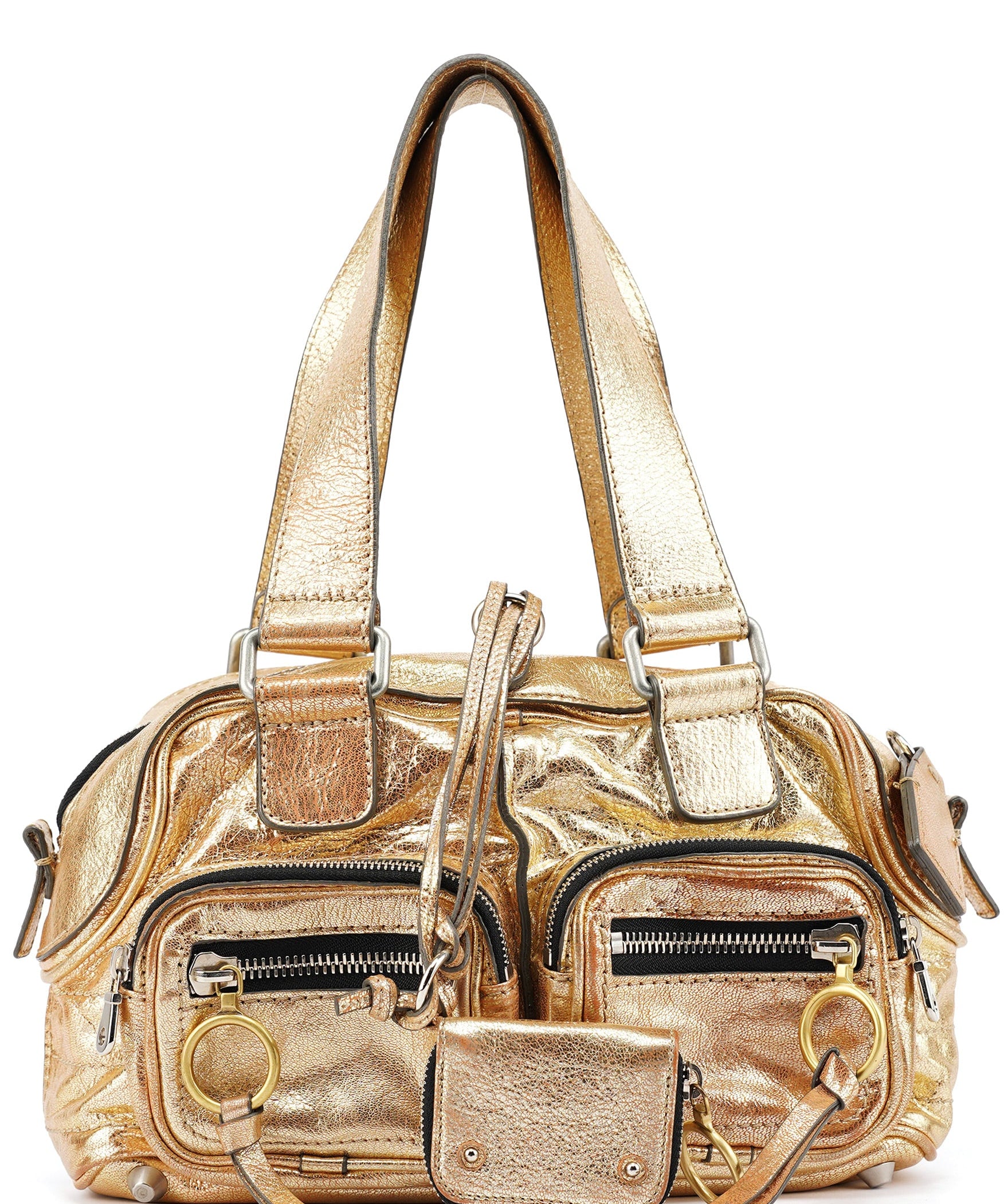 Chloé Gold Lambskin Betty Tote Bag