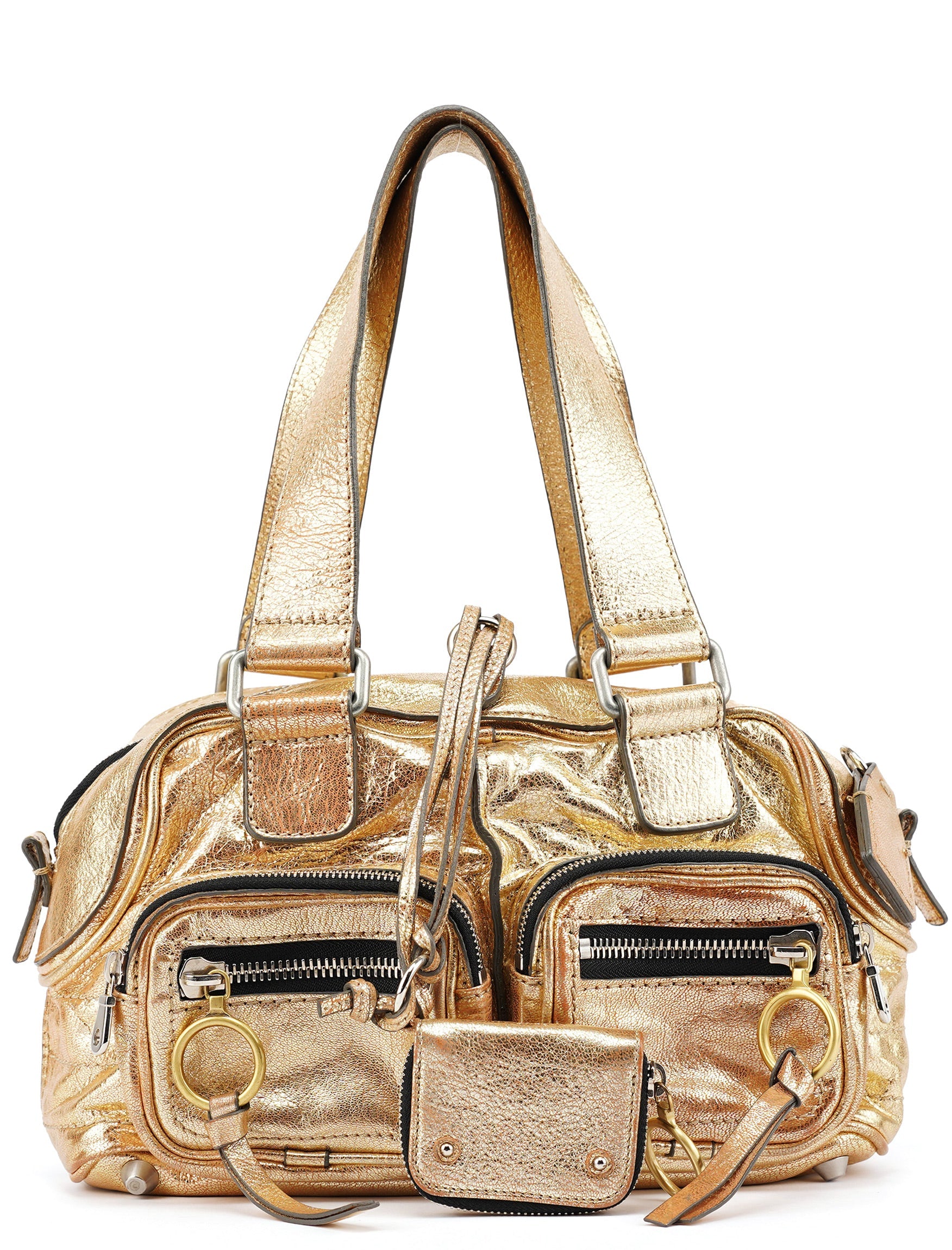 Chloé Gold Lambskin Betty Tote Bag